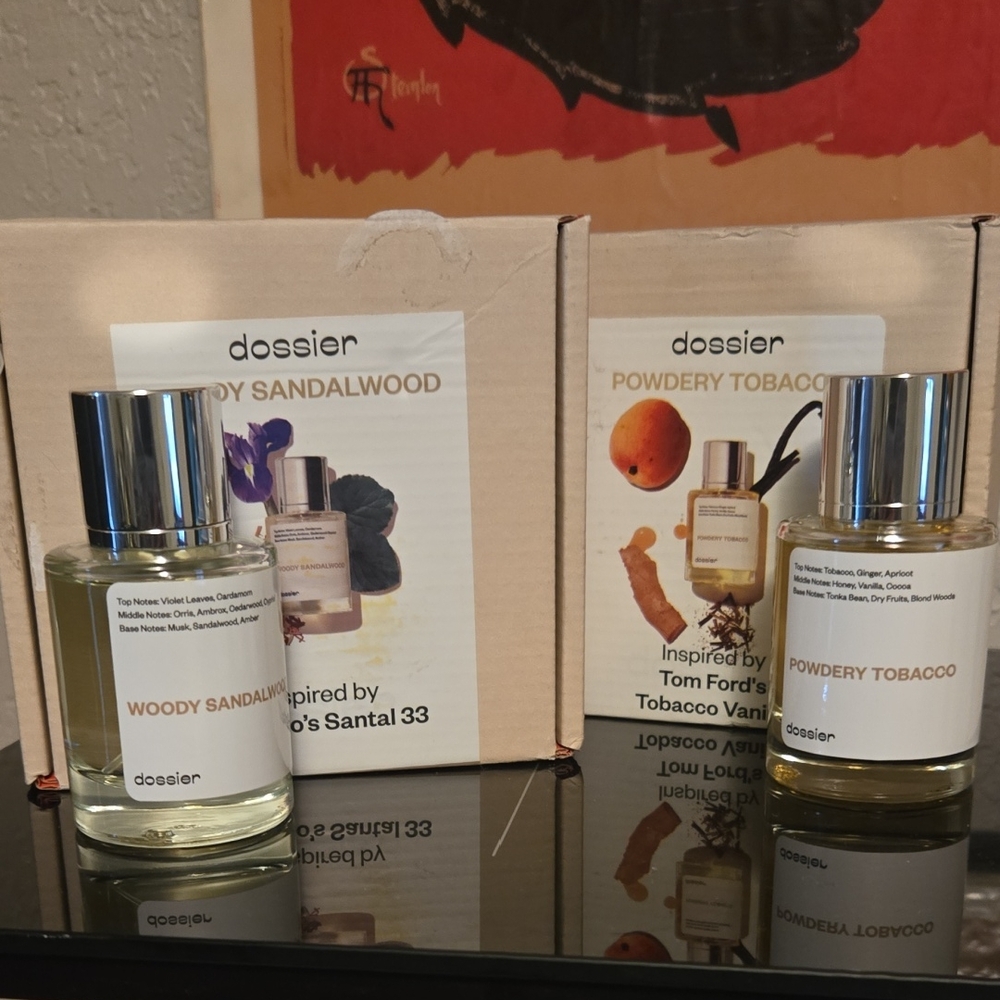 Dossier Woody Sandalwood and Powdery Tobacco Fragrance Eau De Parfum-50ml/ 1.7oz